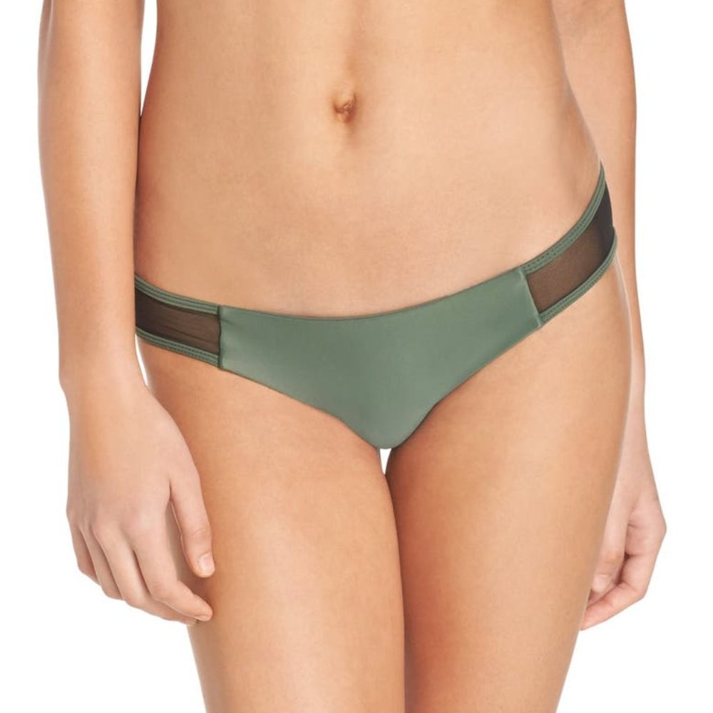 Issa de' mar Kaili bikini bottom (M, green+black)